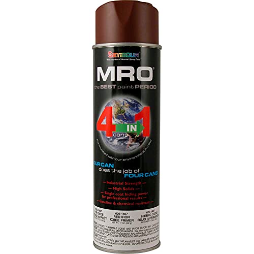 Seymour MRO Industrial Primer 15 to 17 Oz. Red Oxide Primer 6 Cans/Case