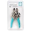 We R Memory Keepers Crop-A-Dile Eyelet | Blue Comfort Handle, Craft Supplies Hole Punch Eye Setter Paper Punch Tool Use on Chipboard Fabric Thin Tin Leather Plastic Punches Hole Punch Tool Eye Setting #2