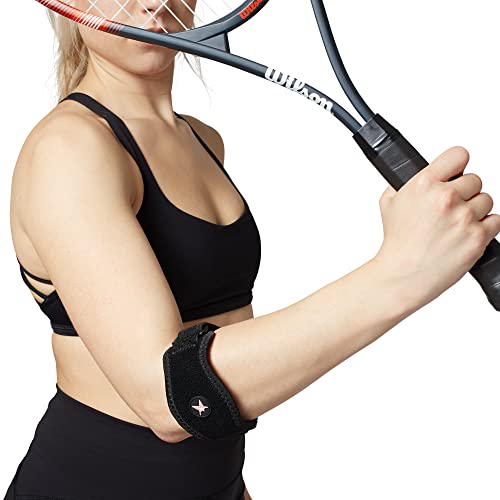 Riptgear Tennis Elbow Brace For Men And Women - Golfers Elbow Strap With Compression Pad - Smart Fit Locking Nylon Forearm Band – Adjustable Compression Sleeve For Tendonitis Relief (Pink (1 Pack)) #TOP1