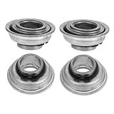 ELAYARD 4stücke Teiliges Rollstuhl Vorderrad Gabel Drucklager Aus Stahl Langlebige Ersatzteile Für Verbesserte Lenkung Und Kompatibilität Mit Vielen Rollstuhl Walker-modellen