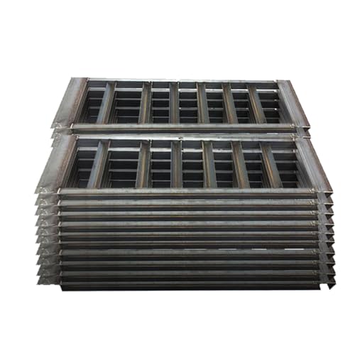 The Trailer Parts Outlet - 3\" Channel Heavy Duty Steel Loading Ramps (8,000 lb Capacity), Pallet (10 Ramps)