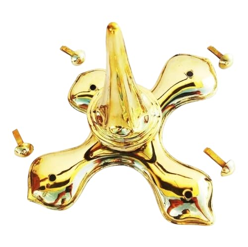 WW1 German Officer's Spike Helmet Brass Spike Mount, repro.