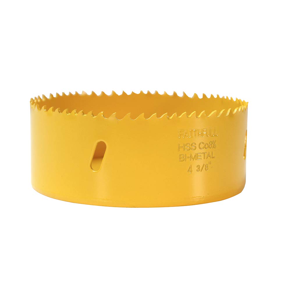 Faithfull FAIHSVP114 Bi-Metal Cobalt Holesaw 114mm, Multi-coloured