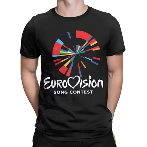 Preisvergleich Produktbild Men Women Eurovision Song Cont Logo Shirt Pure Printed