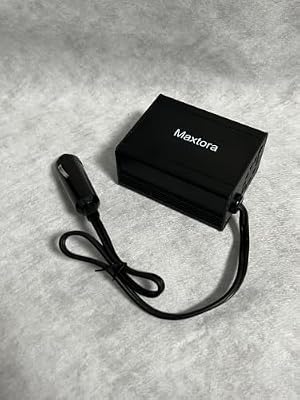 Maxtora Inverters for Power Supply AC to DC Converters 150W DC 12V to 110V AC Car Inverter with 3.1A USB Car Adapter