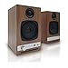 Audioengine A2 HD Walnut Computer Speakers with S8 White Subwoofer and DS1M Stands