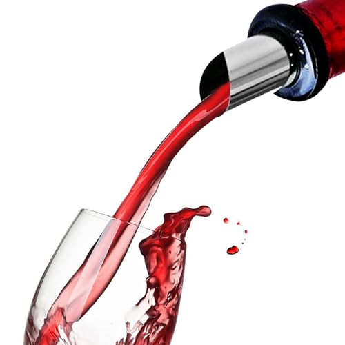 ANDSHUAI 20 Piezas Vertedor de Vino,Discos Reutilizables,Boquillas Antigoteo Accesorios, Vertidor De Vino Sin Goteo,Vertedor Vino Antigoteo,para Botellas Stop Gote Vino,para Restaurantes,Bares - imagen 5