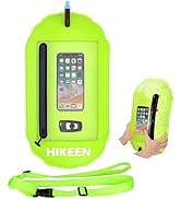 BOOSTEADY Schwimmboje, Trockensack Boje Schwimmen Aufblasbare Trockentasche Swimming Buoy mit Han...