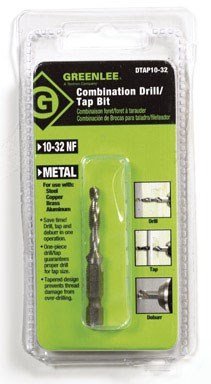 Greenlee10/32 in. Dia. x 5.6 in. L High Speed Steel Drill and Tap Bit 1 pc.