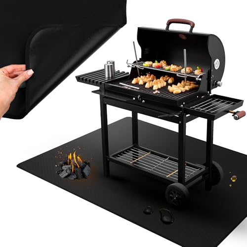 Extra Large BBQ Grill Mat 60x40, Heavy-Duty, Non-Stick,