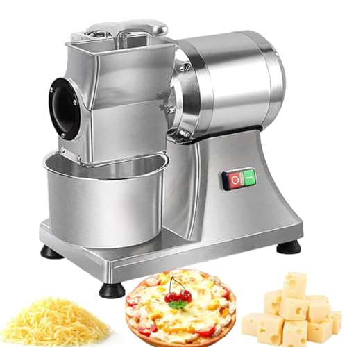 Rallador eléctrico comercial de queso de acero inoxidable miniatura 1