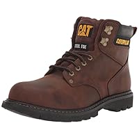 Caterpillar Men's Second Shift ST Work Boot,Dark Brown,12 W US