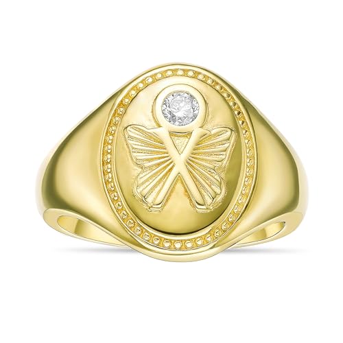 Lavari Jewelers 1/10 �J���b�g �l�H�_�C�������h �o�^�t���C �V�O�l�b�g�����O �����p I 925�X�^�[�����O�V���o�[ 18K�C�G���[�S�[���h���b�L �I�[�o�������O �ޏ��p I �X�e�[�g�����g �v���~�X �L�O�� �����w�� �T�C�Y5~9,
