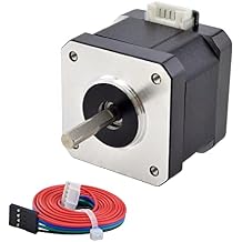 STEPPERONLINE 0.9deg Nema 17 Stepper Motor Bipolar 1.5A 30Ncm with 1 Meter Cable for 3D Printer CNC