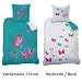 CTI Juego de ropa de cama reversible con diseño de mariposas, tamaño...