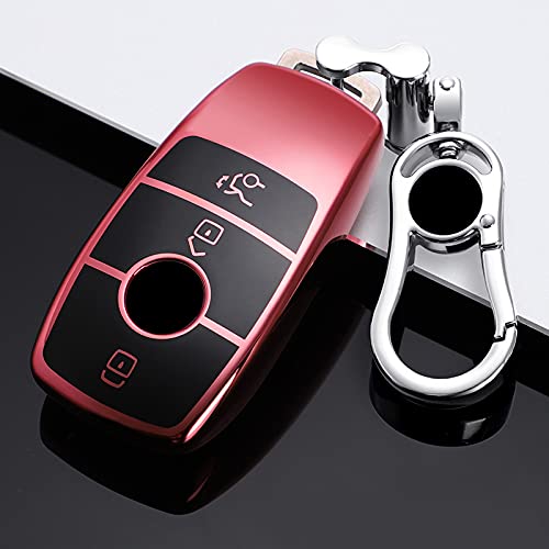 Custodia Per Chiave Auto In Pelle Metallica Shell Per Mercedes Benz W204 W221 W205 W176 W212 W463 A B C E Classe S Gla Cla Glk Glc Cls