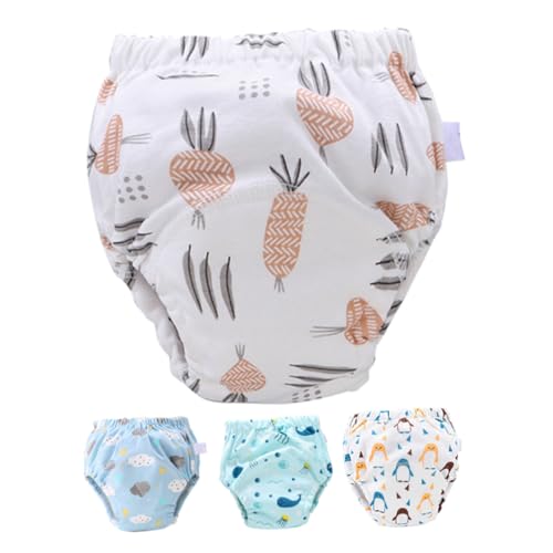 Toddmomy 4 Piezas De Reutilizables Para Bebés Lavables Reutilizables De Tela De Algodón