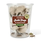 Josh's Frogs 3/4" Gutloaded Banded Feeder Crickets for Pets (60 Count)