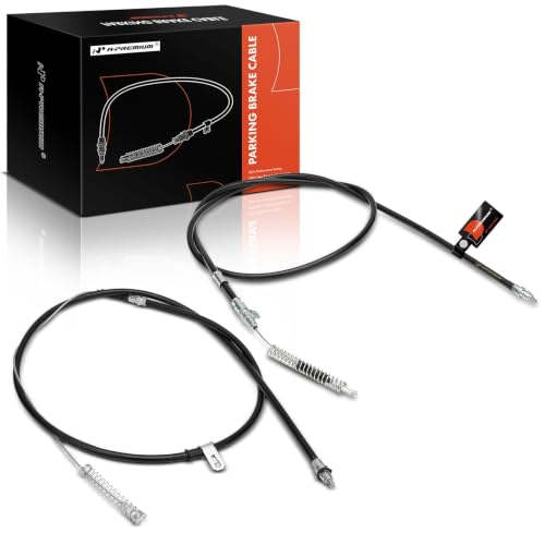 A-Premium Rear Parking Brake Cable Assembly, Set of 2 by A-premium - Used condition - CA$51.01