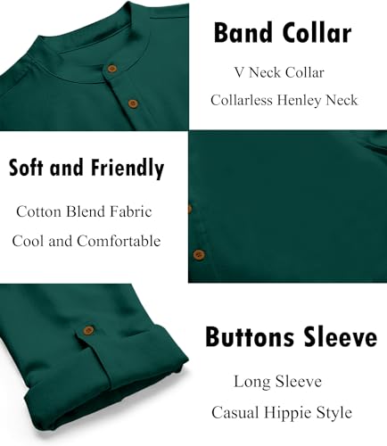 Image of Zombom Men's Kurta || Chinese Collar Long Sleeves || Straight Hip Length Kurtas || Short Kurta for Men || for Festival || Function || Occasion Wear Fancy Kurta for || Best Gifts for Men