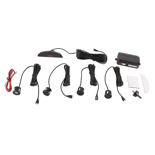 de Radares del Sensor de Estacionamiento de Respaldo Inverso del Automóvil,Reversa del Vehículo del Automóvil,Pantalla LCD Alerta de Sonido de Radares de (con Caja de Color