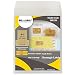 Mr-Label® 44 Pcs Blank Kraft Labels -Self Adhesive Stickers for Gift Decoration|Hand craft| Finishing Touch (Size:24*46mm) (25 Sheets/1100 Labels)
