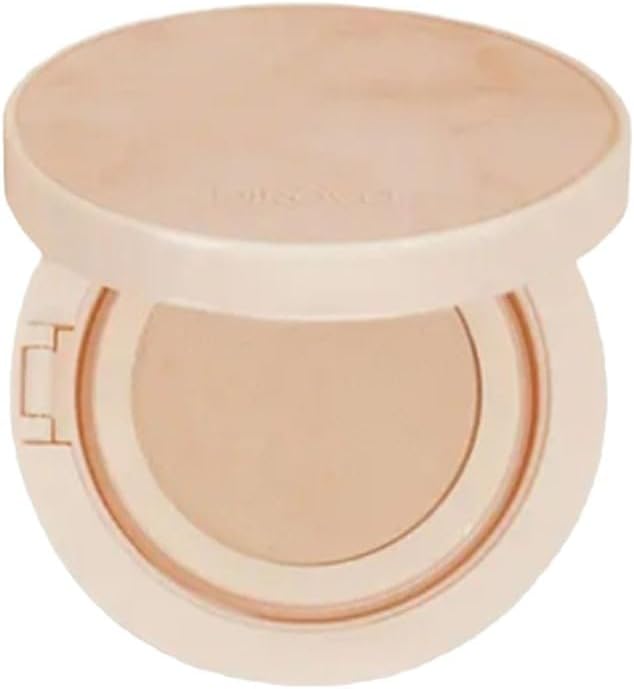 Dirovo Cushion Foundation Cream, Moisturizing Long Lasting Air Cushion BB Foundation Cream (Dry Skin Natural, 12g+12g)