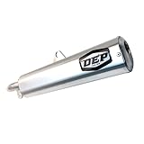 Observez ! Vous trouverez de plus en plus de motos équipées d'échappements DEP pipe sur les circuits. Pourquoi? Le rapport qualité / performance / prix / design se démarque de la concurrence. Le silencieux 2 temps en Alu est conçu pour : YAMAHA 250/465 IT.