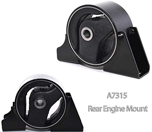 Rp Remarkable Power, G197 2000-2006 Sentra 1.8L Automatic Trans(Not Fit For 2004 Model)/ 2000-2001 Sentra 2.0L Trans Mount Set A7314 A7315 A4305 Front Right Rear Engine Mount At G197 #TOP3