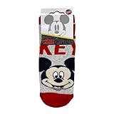 PERSONAGGIO DISNEY: Calze gommate per bambino con il classico Mickey Mouse, perfette per i piccoli fan Disney