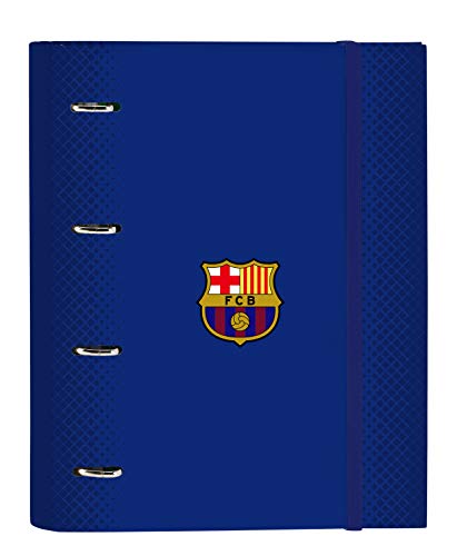 Safta - F.C. Barcelona Raccoglitore A 4 Anelli Da 30 Mm, 270 X 35 X 320 Mm (512029666)