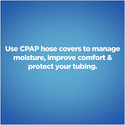 resplabs CPAP Hose Cover 6 ft Soft Insulated Sleeve for Standard, Slim & Heated Tubing, Reduces Rainout & Noise Compatible with AirSense 11 & Most CPAP Machines