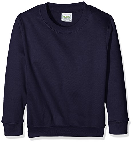 Image of AWDis Boy's Kids Sweatshirt , Blue (Oxford Navy), Medium
