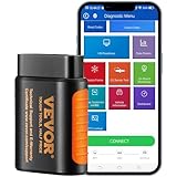VEVOR Bluetooth 5.0 OBD2 Scanner, Wireless OBDII Scanner Diagnostic Tool, Full System Car Read Code Reader APP for iOS & Android Devices, Auto Scanner for OBDII 1996+ Vehicles