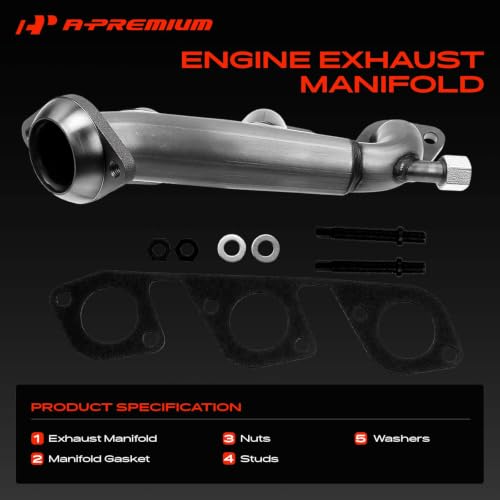 A-Premium Right [V6 3.8L 3.9L] Exhaust Manifold Kit W/Gaskets & Hardware by A-Premium - Used condition - Image 3
