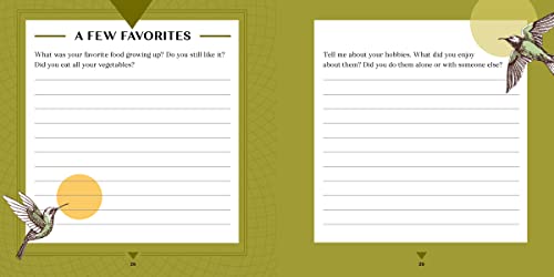 100 Questions for Grandpa: A Journal to Inspire Reflection and Connection