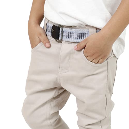 Kit Com 4 Calça Jeans Masculina Infantil Meninos (Caramelo, Bege, Jeans Médio, Jeans Escuro, 12)