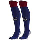 Sportbekleidung von Nike. Nike Erwachsene Socken Fcb U Nk Stad Otc Sock Hm L tiefes Königsblau/Edelrot/Varsity-Mais