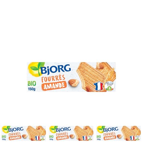 Biscuits Bio Fourrés À 'amande Bjorg La Boite De - vue 2
