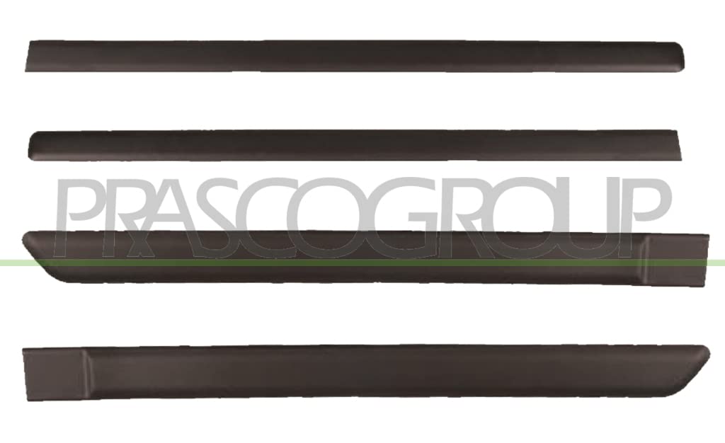 PRASCO FT1221400 Listón embellecedor/protector puerta Delante, izquierda Delante, derecha Atrás izquierda Atrás derecha Kit