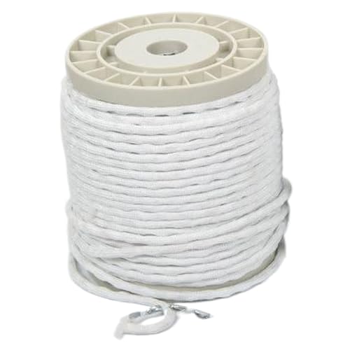 NASSMOSSE Curtain Weights Tape, 5.5 Yard Heavy Lead Curtain Wire,