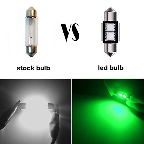 31Mm(1.22Inch) Red And Green Marine Festoon Led Bulb Replacement For Starboard Light Port Light Navigation Light Bow Light For Fishing Pontoon Boat Sailboart Yacht Kayak Vessel Dc12V(Pack Of 2) #TOP4