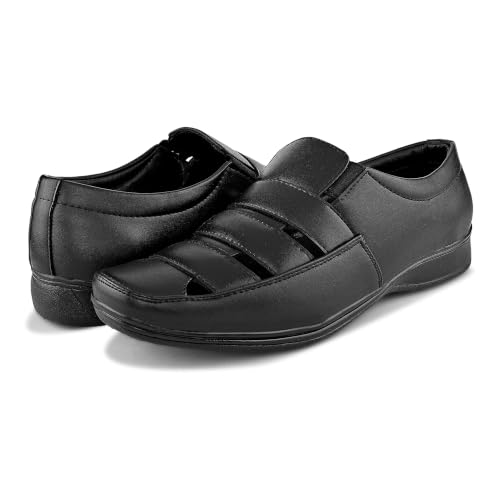 Image of Men's Faux Leather Fisherman Shoe Style Sandal (5UK - 13 UK)