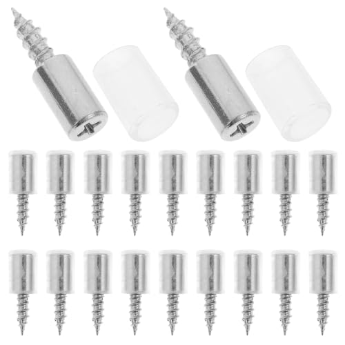 100 tornillos autoperforantes con funda para estantes de gabinete miniatura 1