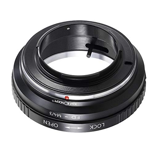 K&F Concept Lens Mount Adapter Ring Compatible With Canon Fd Lens To Micro Four Thirds M4/3 Olympus Pen And Panasonic Lumix Cameras #TOP6