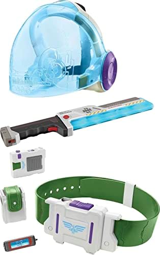 Disney and Pixar Lightyear Toys, Costume and Role Play Belt, Visor and Laser Blade, Space Ranger Mission Gear [Amazon Exclusive]
