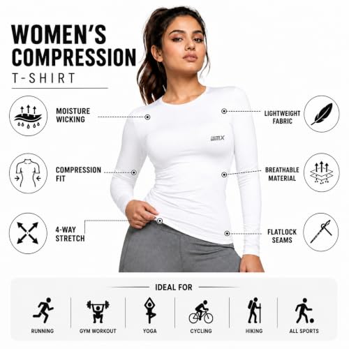 Image of WMX Compression Tshirt for Women