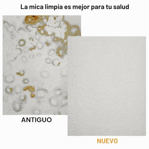 Miniatura 6 de 8 Placas De Mica Para Microondas 15 13 Cm Pieza De Reparación De Disco De Mica Hoja De Mica Universal Para Microondas
