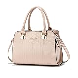 DURABLE & IMPERMÉABLE - Les sacs à poignée supérieure sont fabriqués en cuir verni imperméable de première qualité avec des accessoires dorés durables, ce sac à main de tous les jours est conçu pour durer. Sa surface facile à nettoyer lui permet de rester impeccable lors d'une utilisation quotidienne, qu'il pleuve ou qu'il vente.