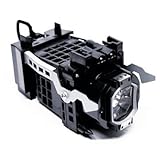 HID: Lámparas de mercurio TBTeekk Lámpara de TV XL2400 XL-2400 para Sony KDF-E50A11E KDF 55E2000 KDF-46E2000 KDF-50E2010 KDF-E42A11E KF-E42A10 Lámpara de Bombilla de proyector TV